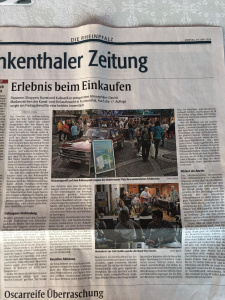 Artikel in der Frankenthaler Zeitung vom 24.6.2024
